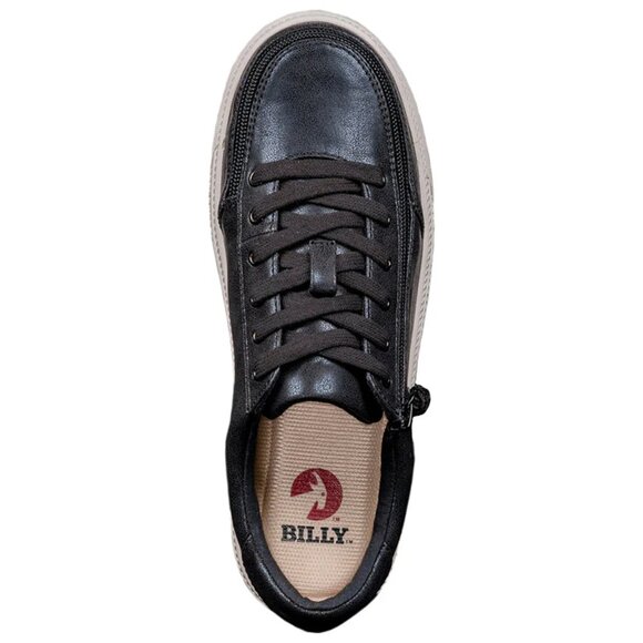 NEW Billy Footwear Women Sneaker Low Top Zip Up Black Adaptive Size 7 M BY80 - Picture 3 of 6